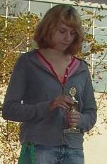 Kamila Nováková s Českomoravským pohárem Windows Vista